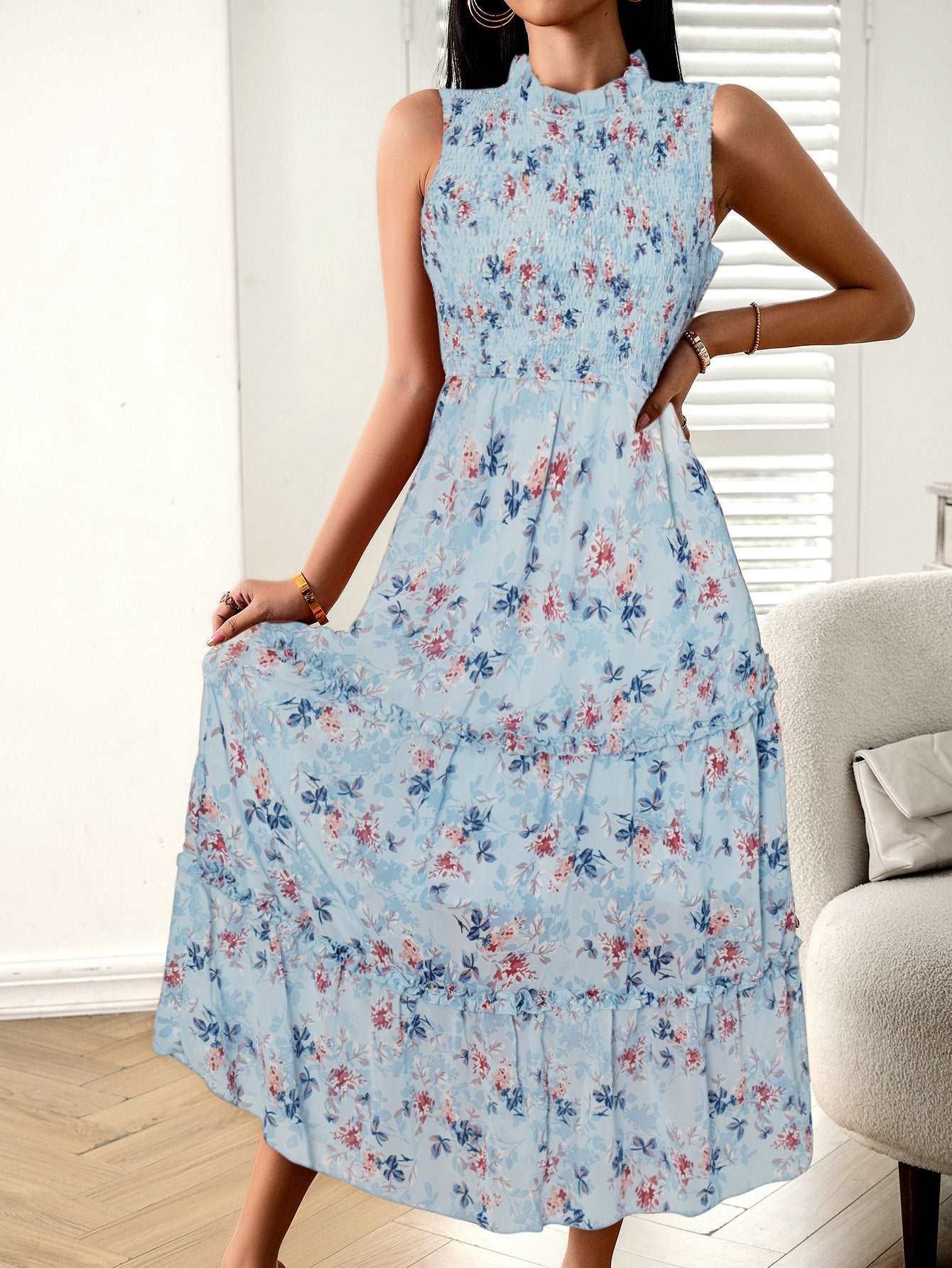Light Blue floral
