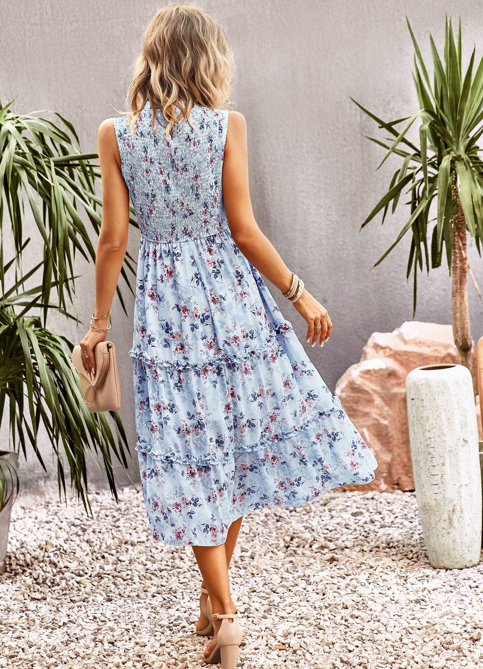 Light Blue floral