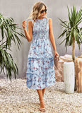 Light Blue floral