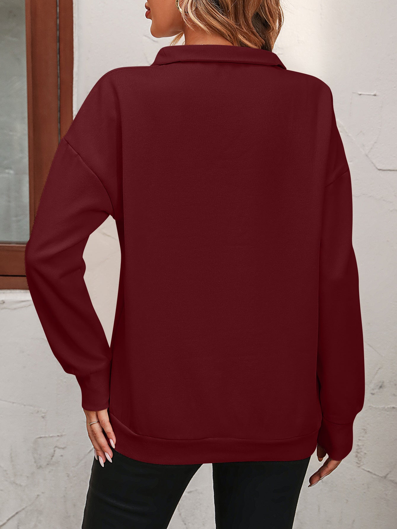 Womens Zipper Hooded Sweatshirt Hoodies Winter Causal