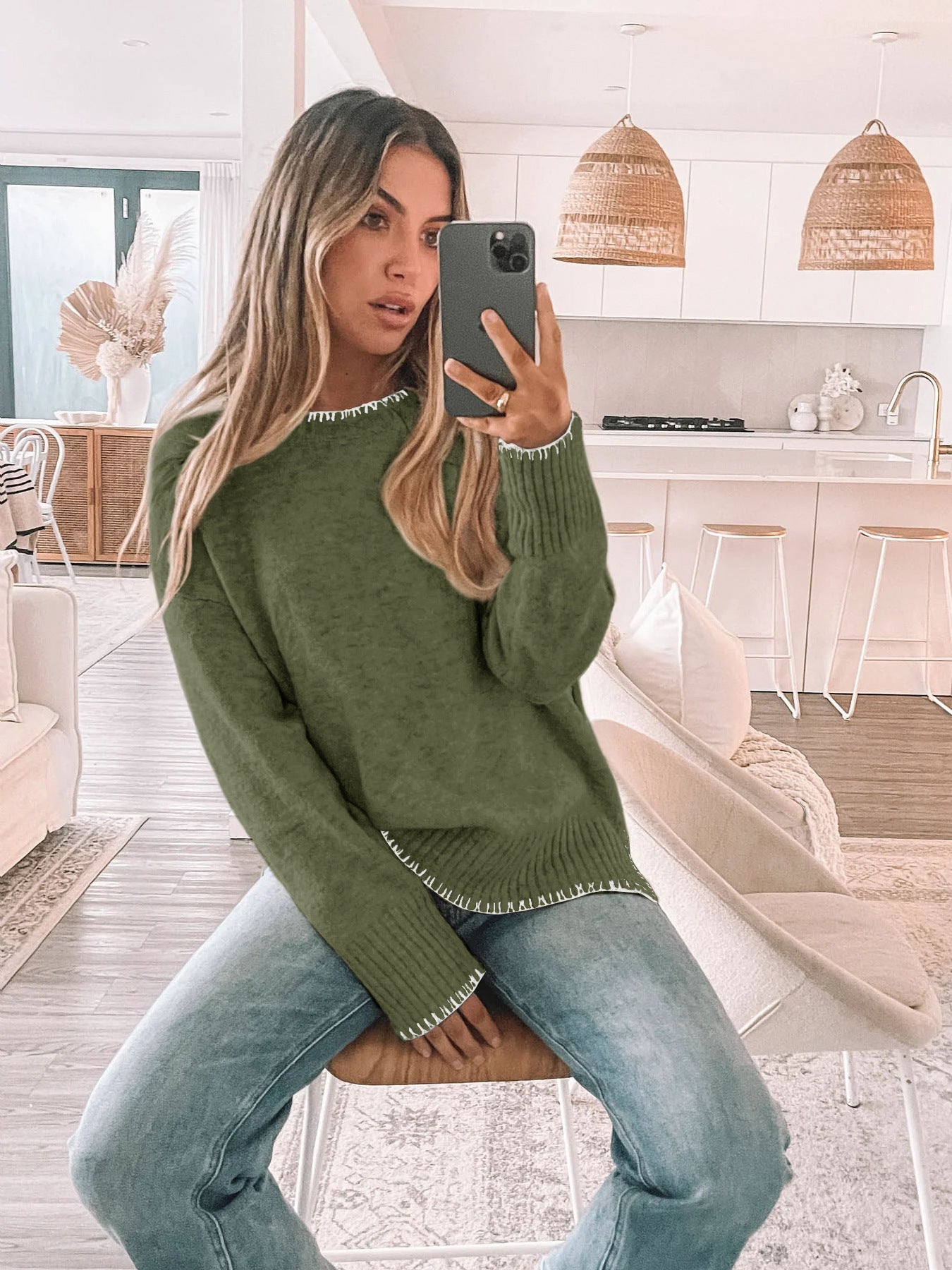 Women Crewneck Sweater